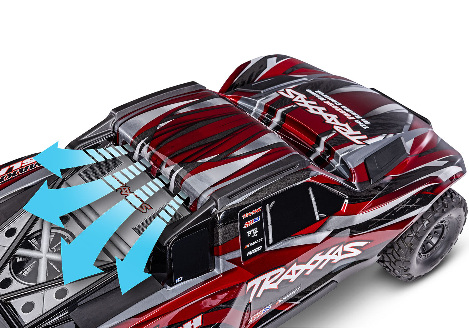 Traxxas Maxx Slash 4x4 VXL 1/8 Short Course Truck 6S Brushless RTR - 102076 - RCXX - RC Racing Shop | RC Models | Tuning & Spare Parts for Professionals