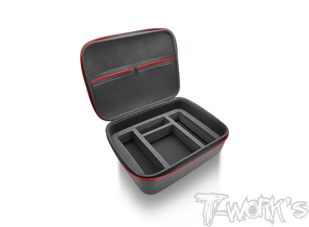 T-Works TT-075-M-RSTWPRO Compact Hard Case SKYRC RSTW PRO Professional Tire Warmer Bag (1) - RCXX - rc racing for professionals