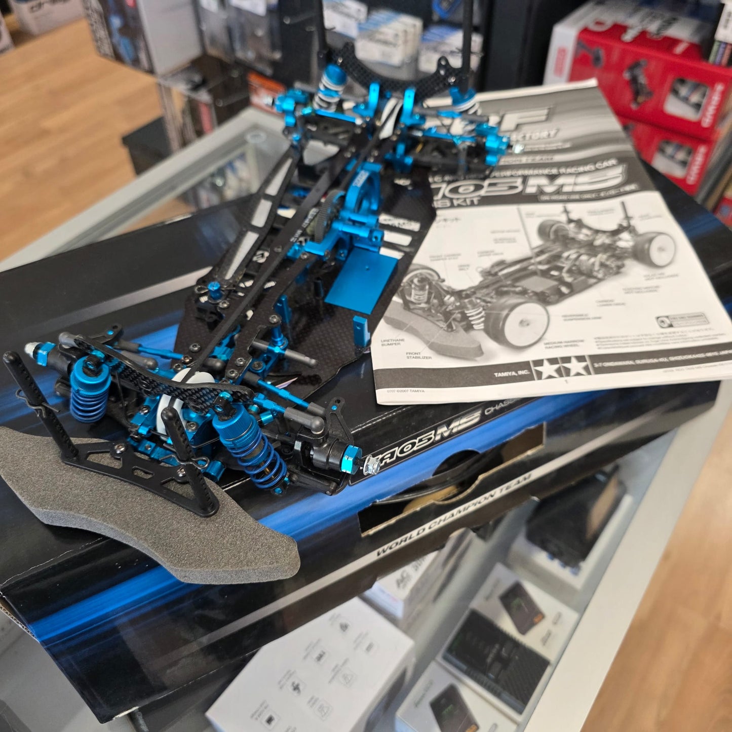 PRE-OWNED Tamiya TRF TA05 MS  1/10 Racing Chassis Kit