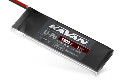 Batterie Li-Po KAVAN 1200mAh 3.7V 30C (1S) JST-BEC