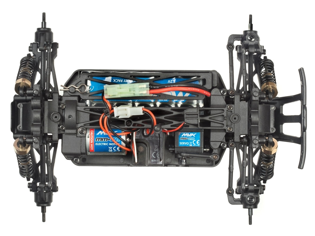 Maverick iON MT 1/18 RTR Electric Monster Truck | 4WD Mini RC Monster Truck Blue - MV12809