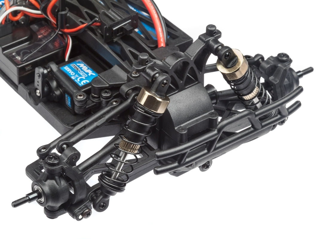 Maverick iON RX 1/18 RTR Electric Rally Car | 4WD Mini RC Rally Blue - MV12805