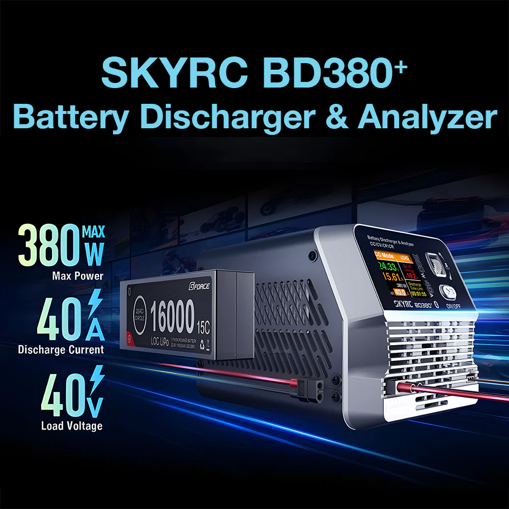 Déchargeur et analyseur de batterie SkyRC BD380+ - SK-600153