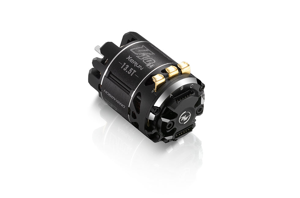 Hobbywing XeRun V10 G4 13.5T Motor - Black - RCXX - rc racing for professionals