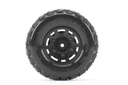 Jetko EX Belted King Cobra SC Black Wheel Hex 12-14-17mm (2)