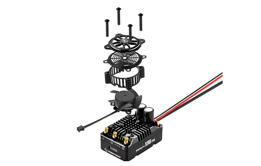 Hobbywing XeRun XR8 Pro G3 200A - Black - RCXX - rc racing for professionals