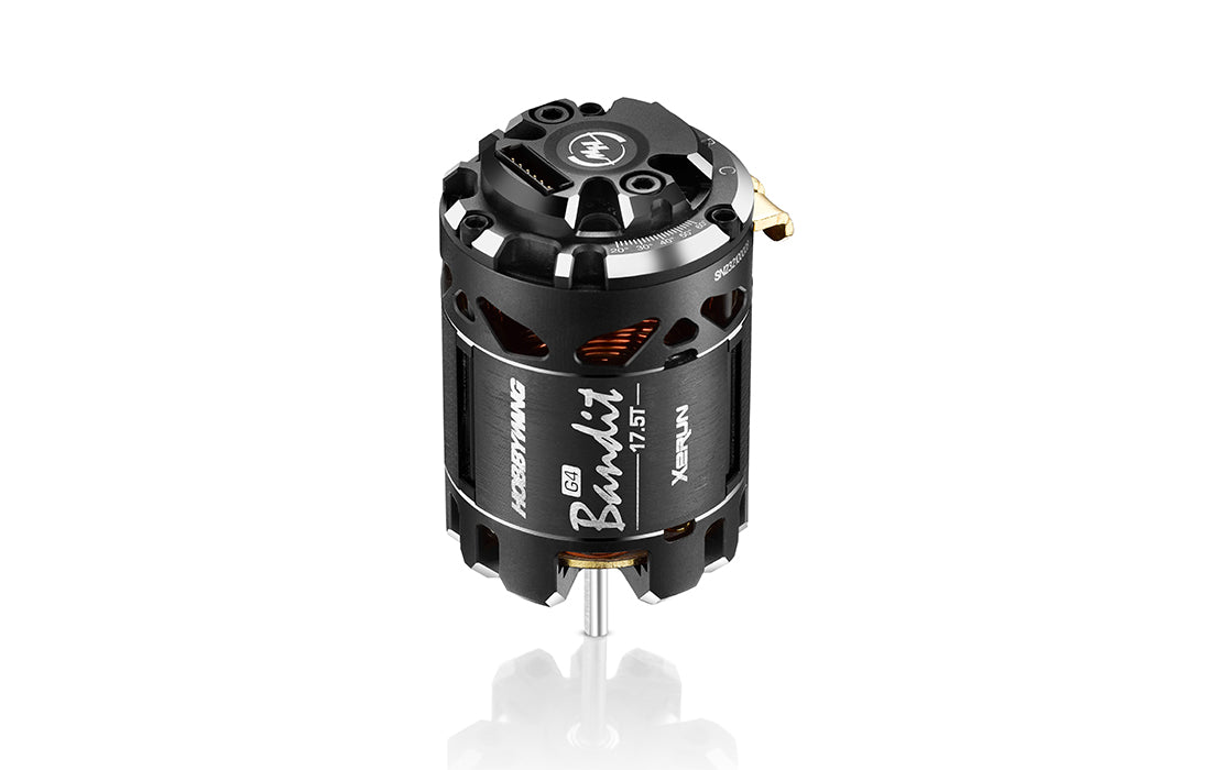Hobbywing XeRun BANDIT G4 13.5T "TORQUE" Motor - Black - RCXX - rc racing for professionals