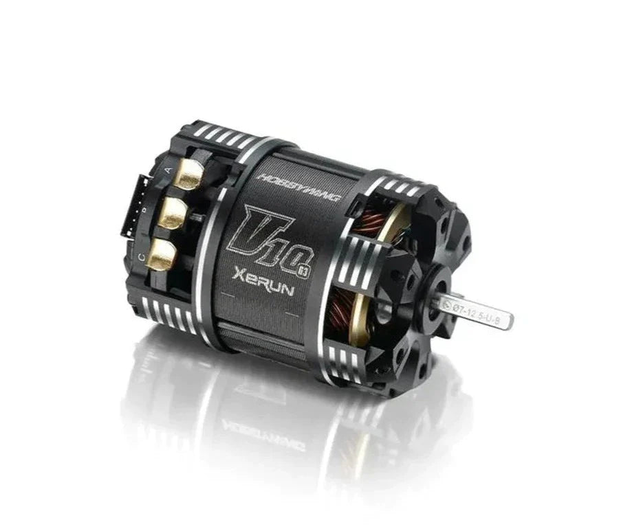 Hobbywing XeRun V10 G3 4.5T Motor - Black - RCXX - rc racing for professionals
