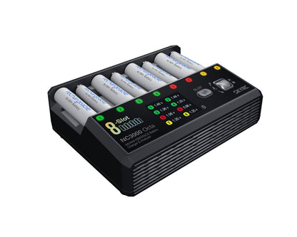 SkyRC NC3000 Octa Charger – 8-Slot AA/AAA Charger & Analyzer