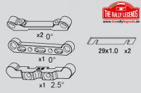Rally Legends Pivot Blocks rear - RCXX - RC Racing Shop | RC Models | Tuning & Spare Parts for Professionals