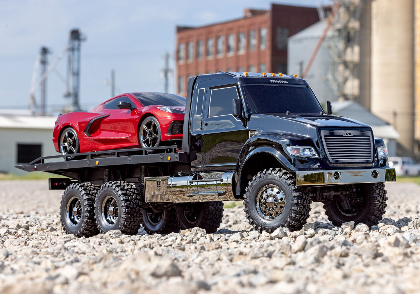 Traxxas FLATBED TRX-6 Truck 1:10 6WD EP RTR ULTIMATE RC HAULER - BLACK - 88086-4BK - RCXX - RC Racing Shop | RC Models | Tuning & Spare Parts for Professionals