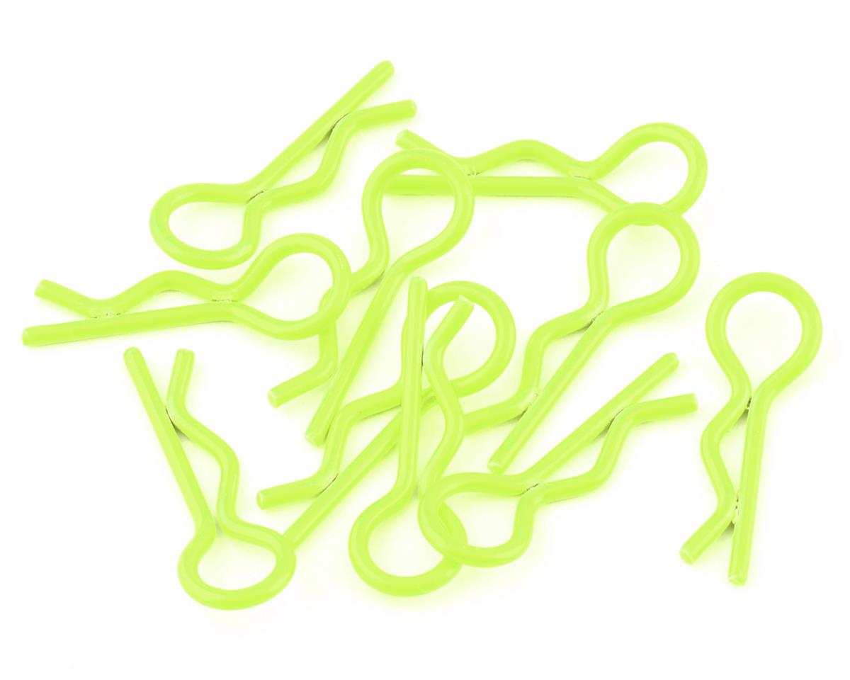 RC Body Clip For 1/8 1/10 1/12 Florescent Yellow (10)